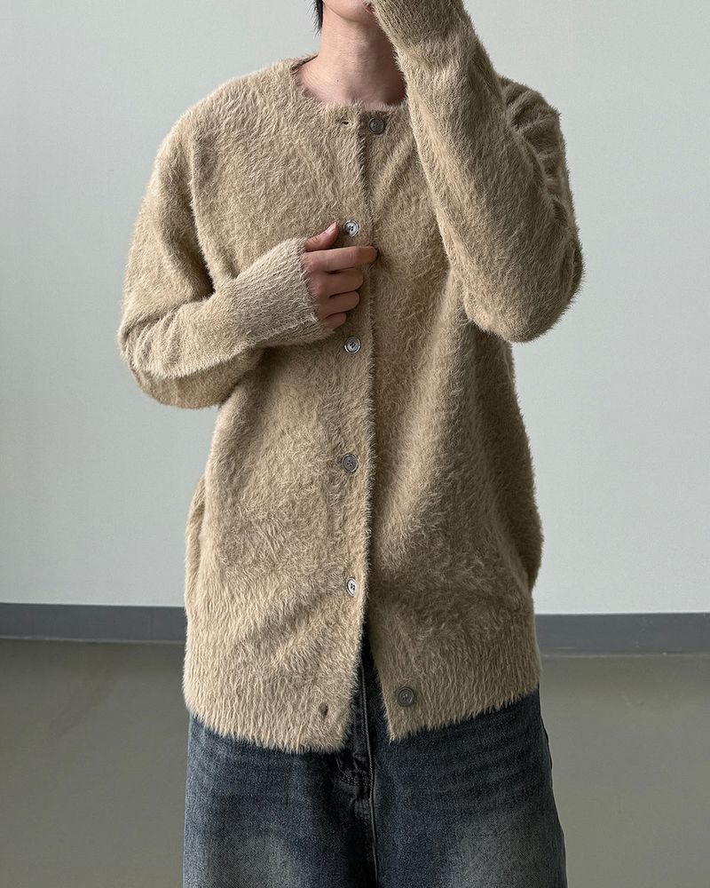 Halo Angora Round Cardigan