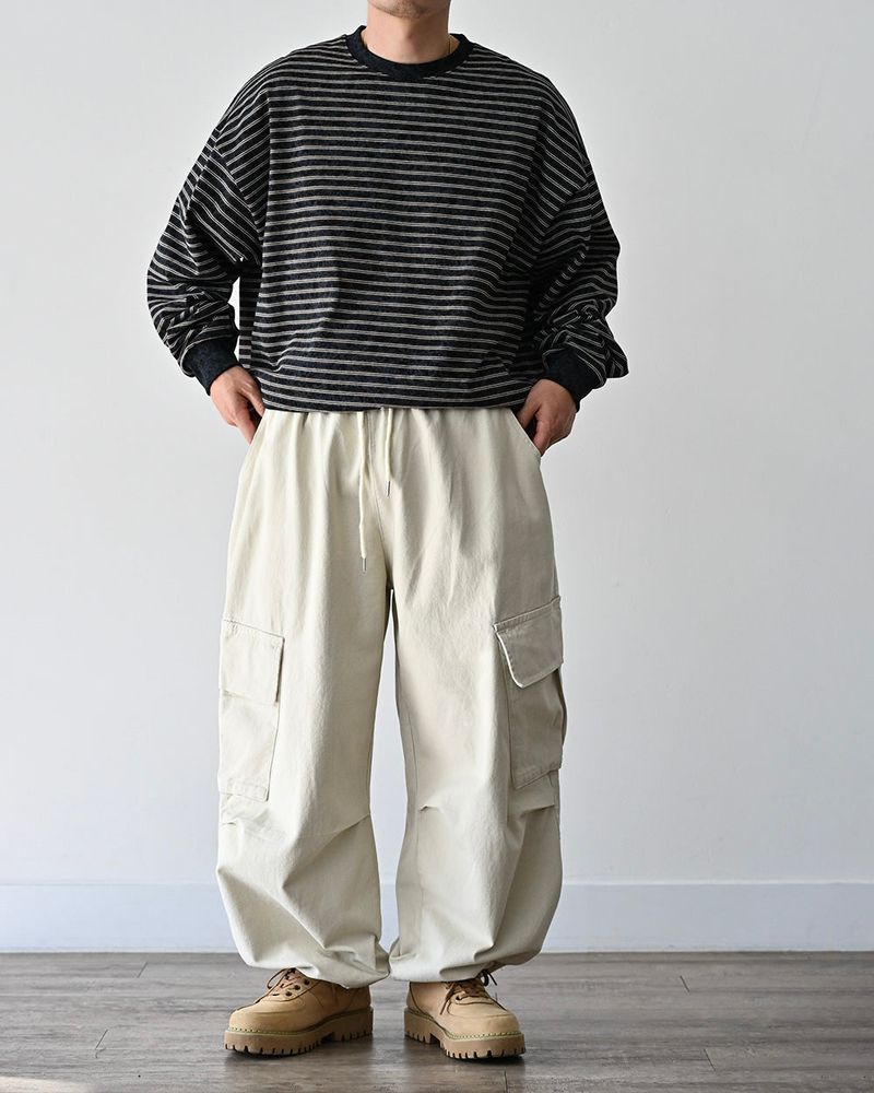 SPM PEACH COTTON CARGO PANTS