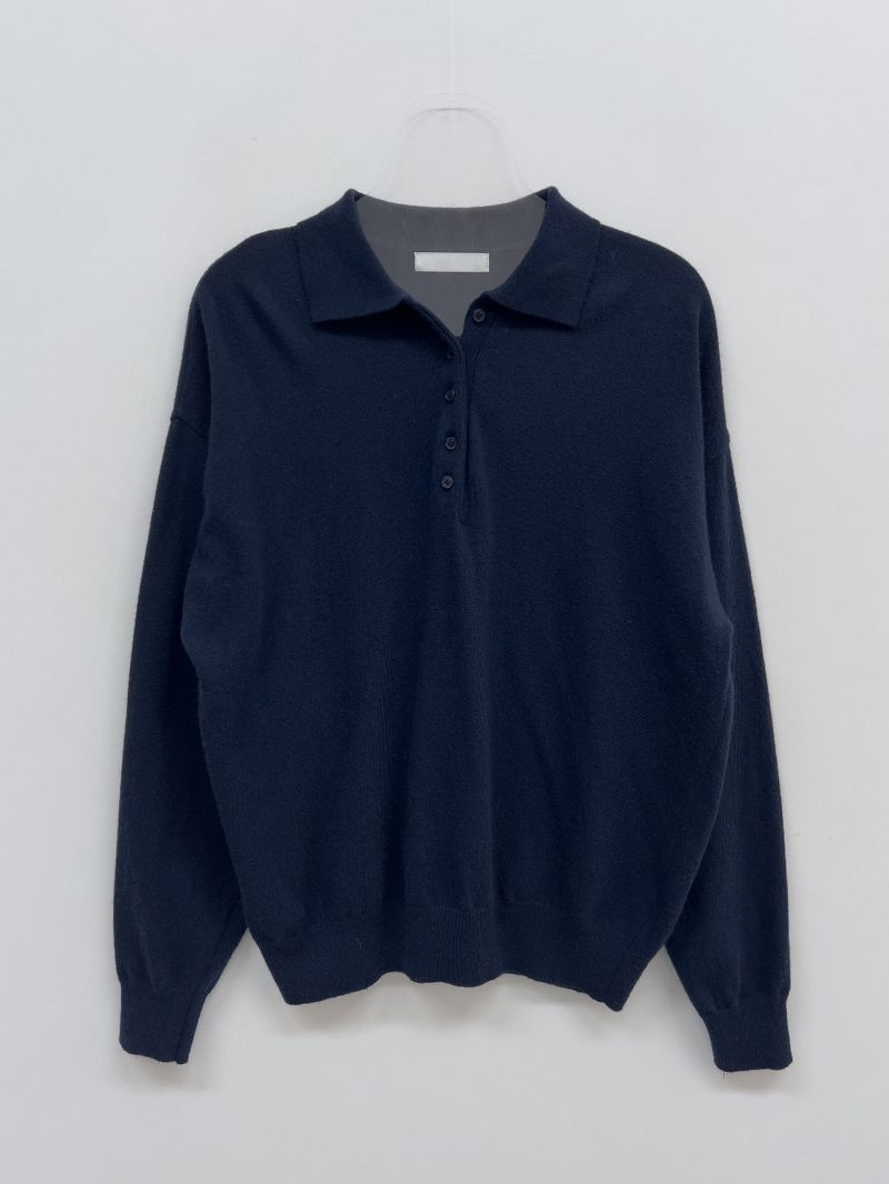Tiber Collar Overfit Knit