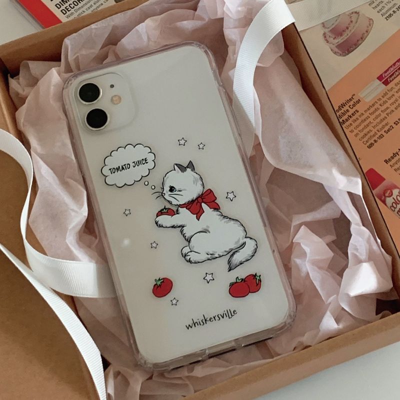 [MADE]Tomato Cat Jelly Hard Case