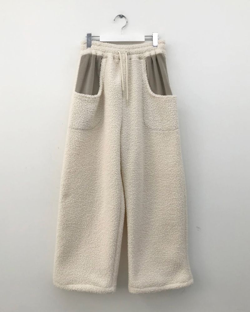 Dumple Peach Fleece Pants (3color)