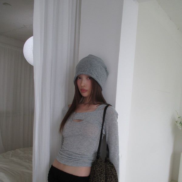 timelineseoul（タイムラインソウル）の「cut out layer t（Tops）」