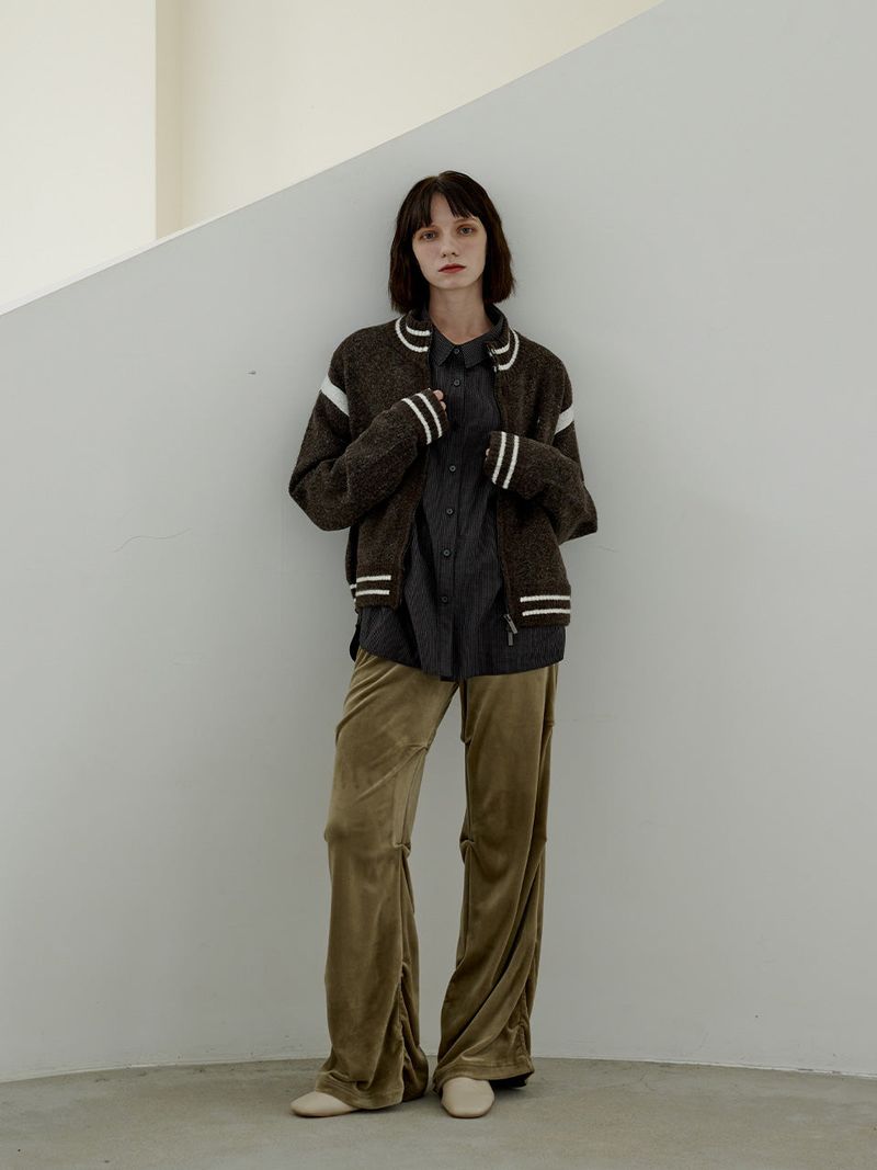 LETOILE(レトワール)の「VELVET PARACHUTE SWEAT PANTS(Pants)」