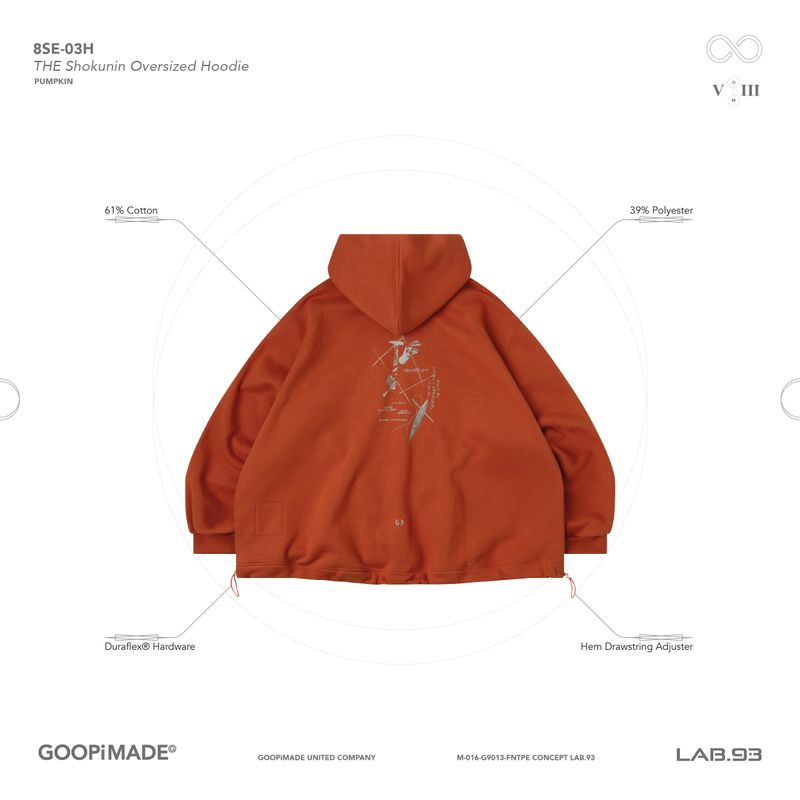 GOOPiMADE（ グーピメイド）の「“8SE-03H" THE Shokunin Oversized Hoodie（Tops）」