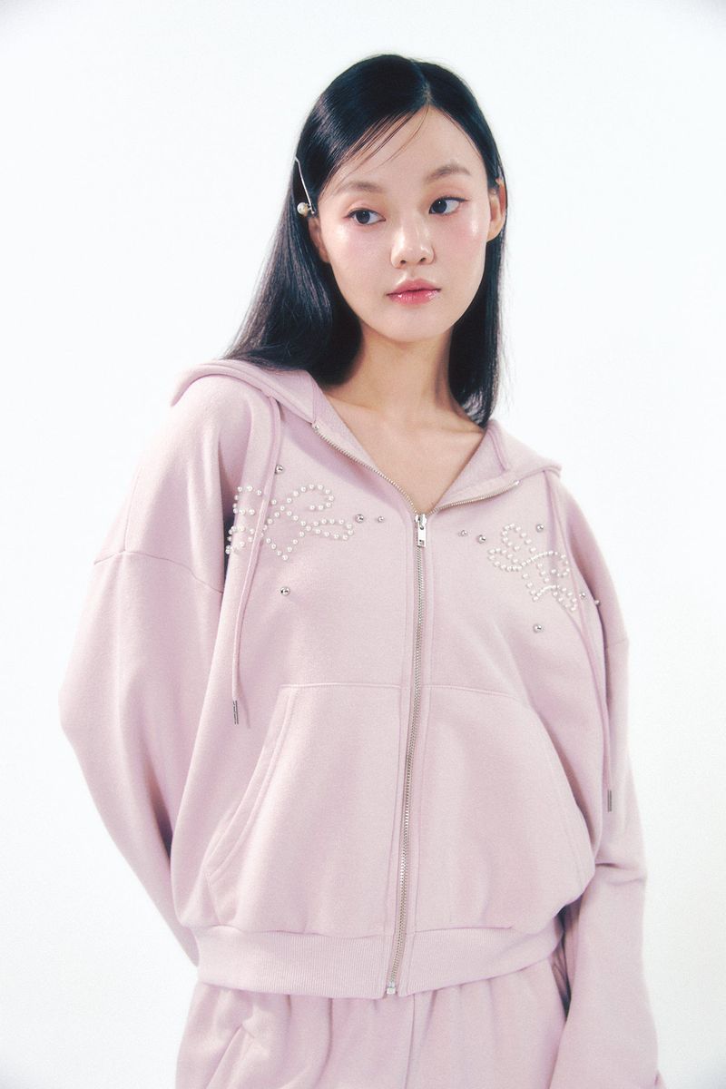 Pearl Track Pants Pink