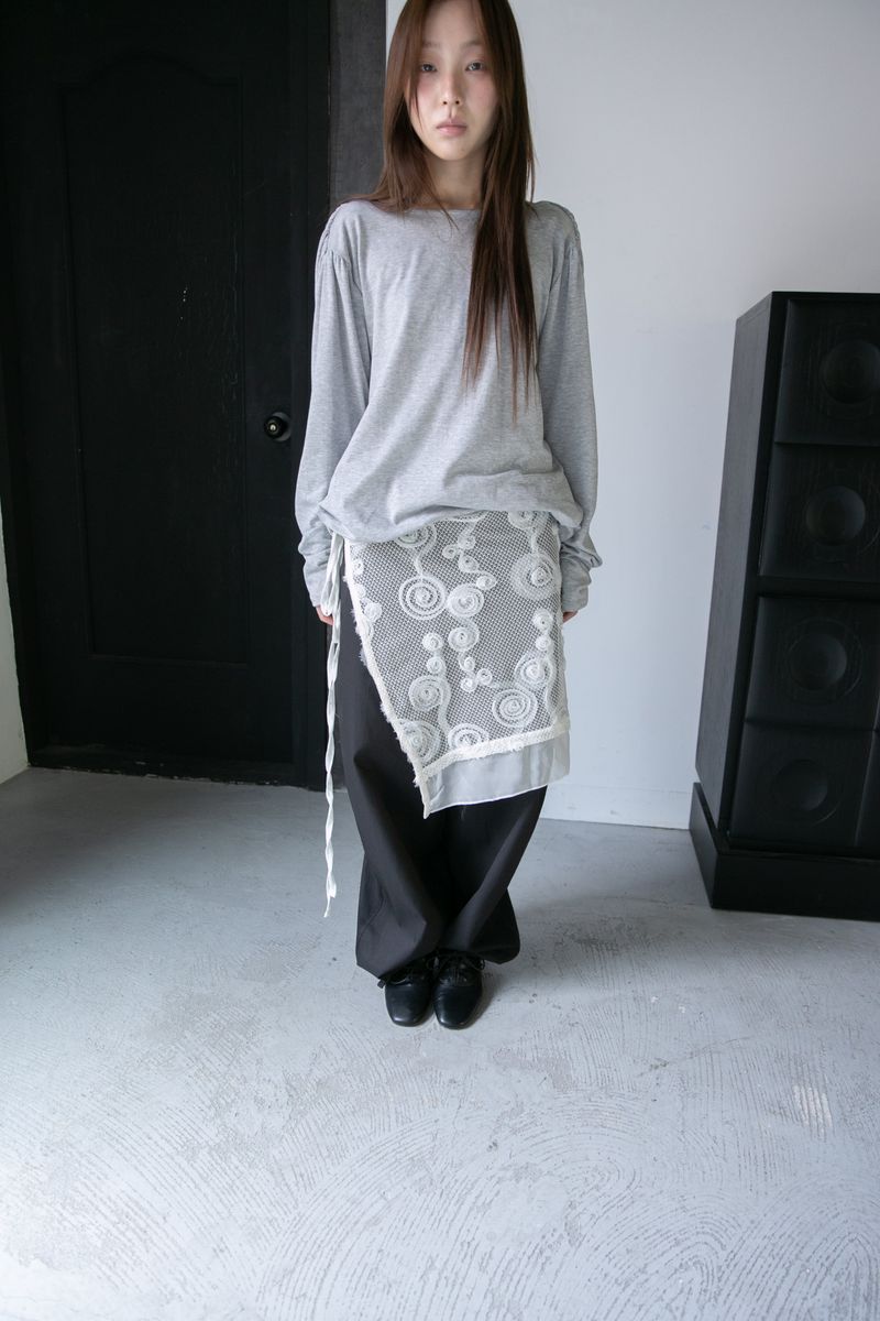 draped backless over top(3colors)