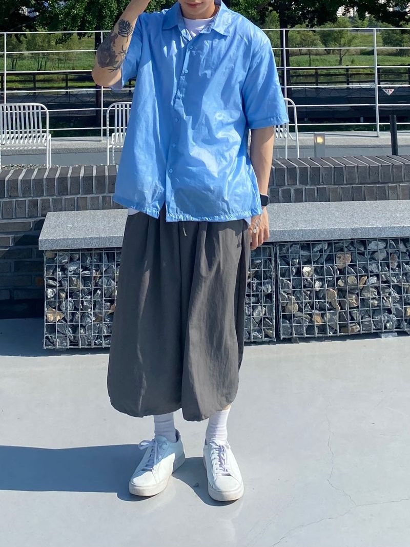 Stopper Nylon Bermuda Pants 5C