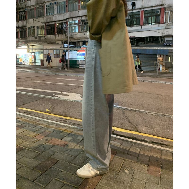 ロブワイドデニムパンツ
