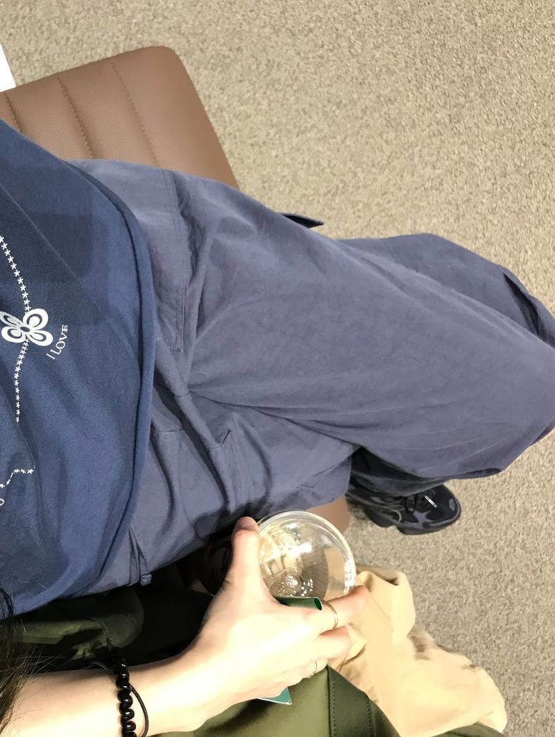 Work Cargo Pants (Vintage Blue)