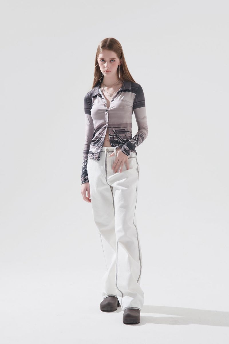 SUNSET COLLAR T-SHIRT