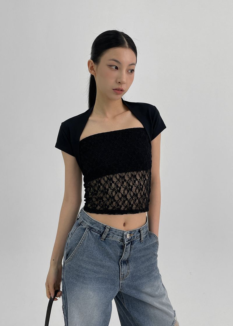 [MADE] Grovy Modal Cap Sleeve Bolero