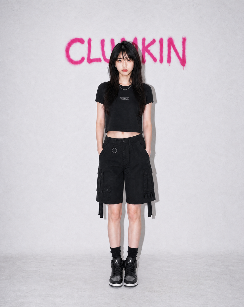 ドゥードゥルロゴTシャツ(BLACK) [WOMEN]
