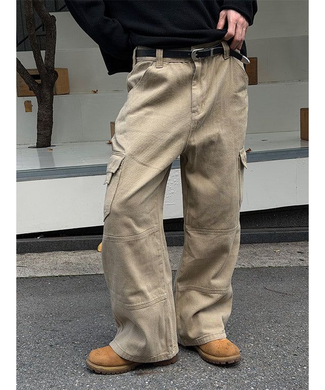 LAURANT（ロラン）の「[Unisex] Work pocket cargo wide pants(4color)（Pants）」