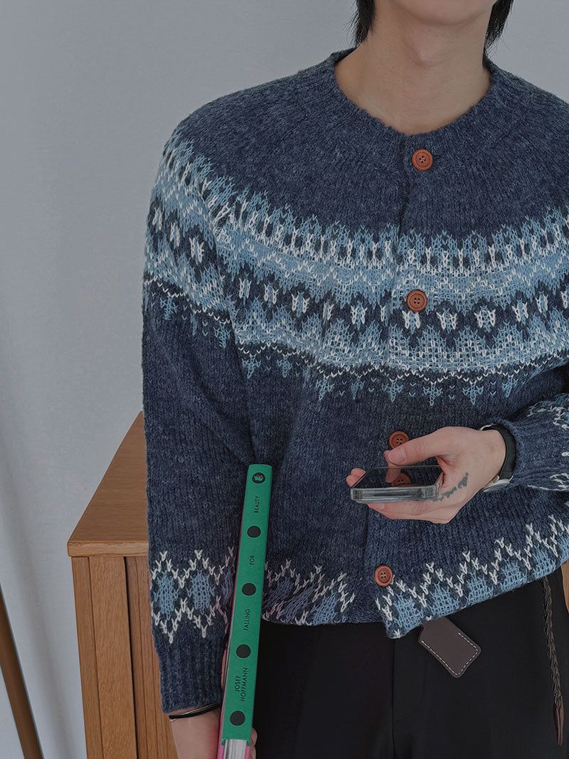 ASCLO Icelandic Cardigan (3color)