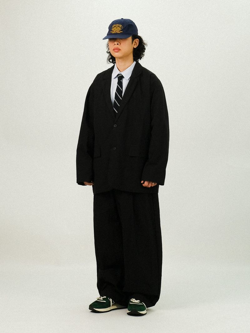 OD Deep One-tuck Wide Banding Pants