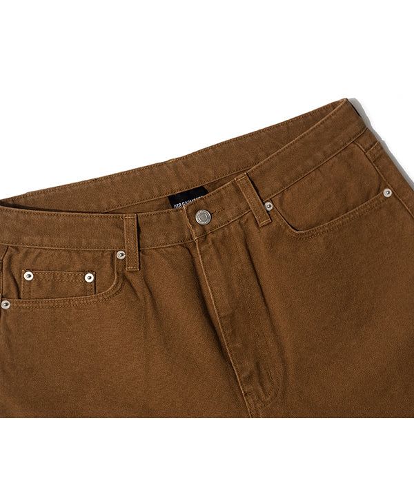 LB Oxford Wide Bermuda Shorts (Brown)