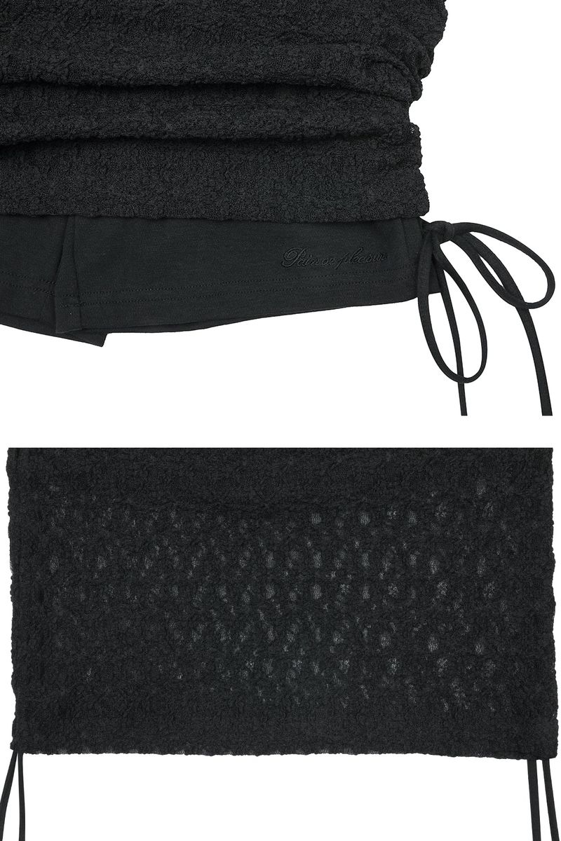 BELLA SKIRT PANTS black