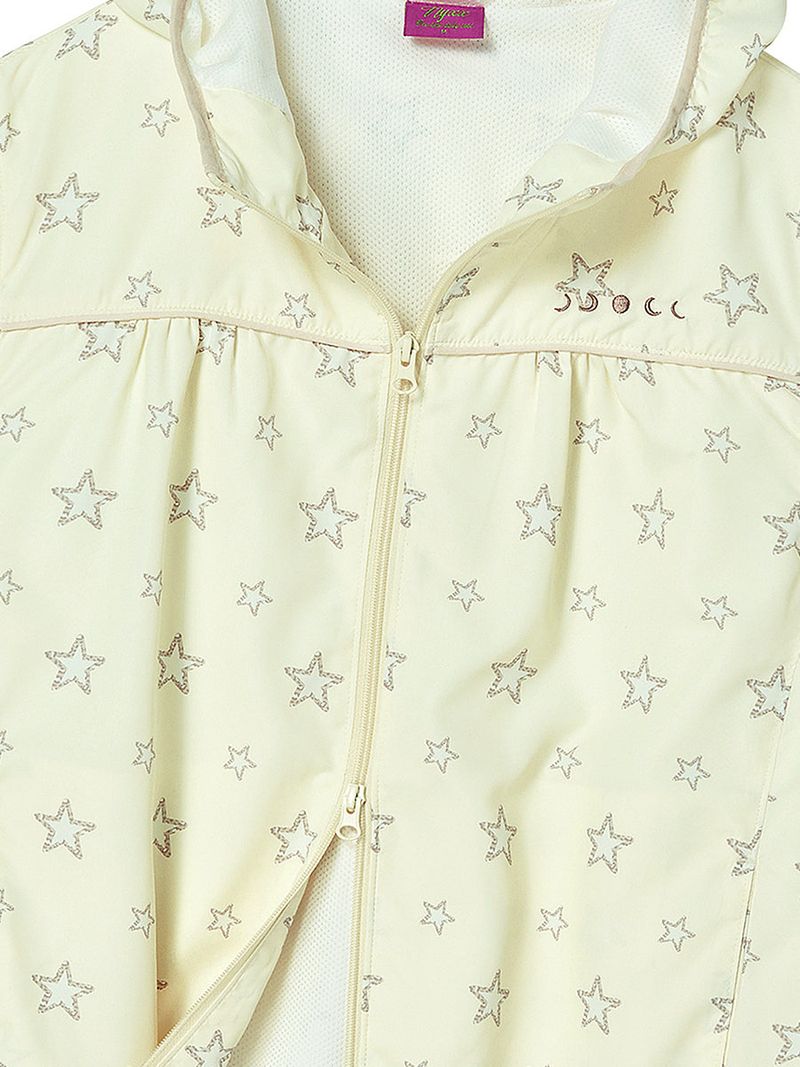 SHIRRING WINDBREAKER YELLOW