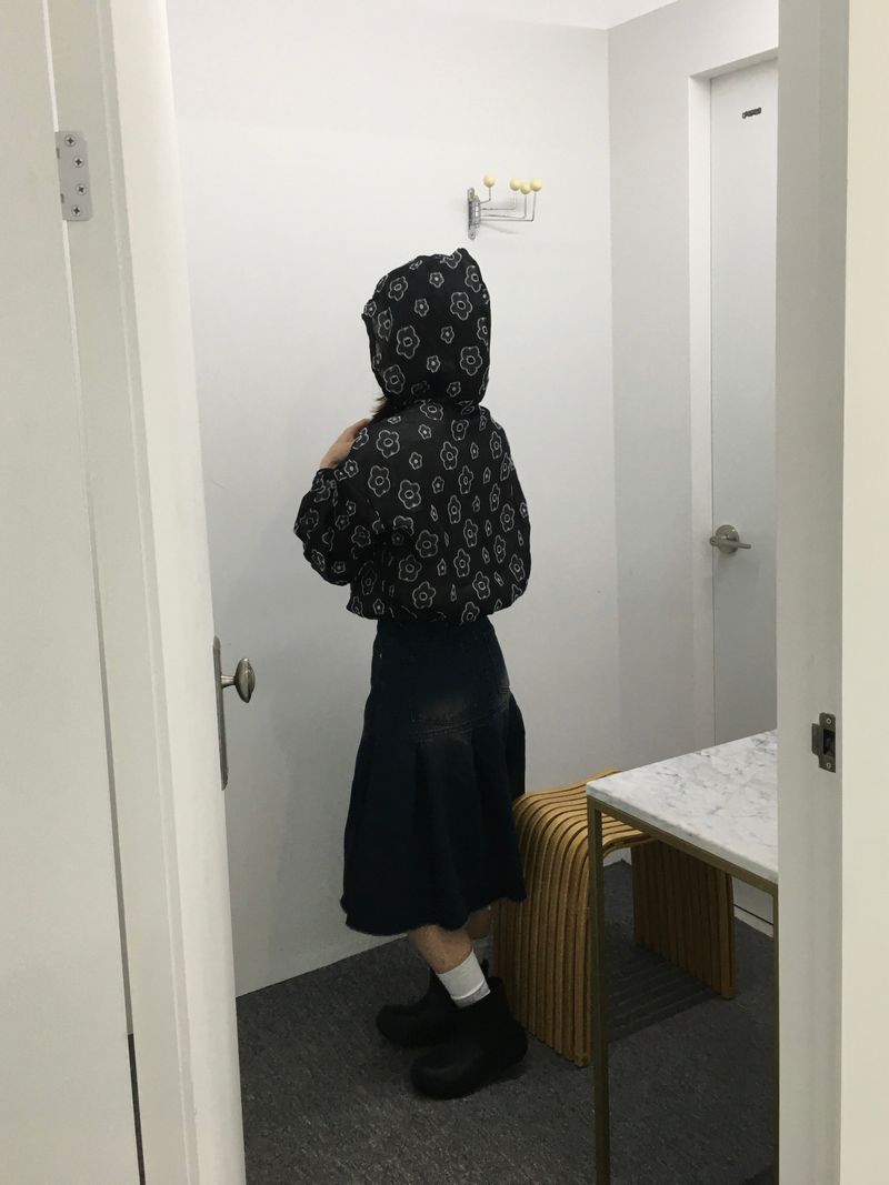 Airy Bloom Flower Zip-Up (3c)