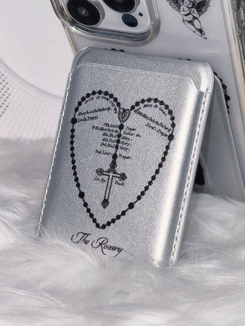 Rosary MagSafe Card Pocket stand