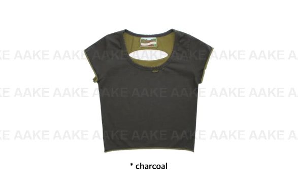 DAMAGE COLOR-BLOCK TEE