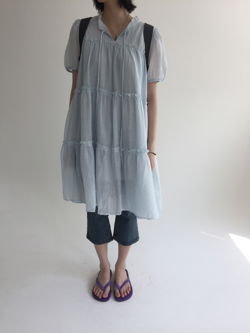 Washed Capri Denim (1color)