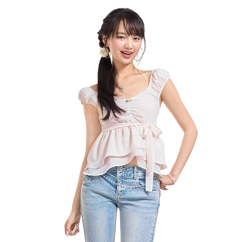 DREAM GIRL BLOUSE [WHITE]