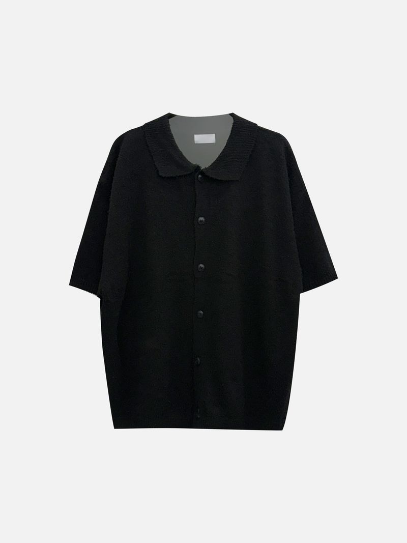 Fury Knit Short Sleeve Cardigan 2C