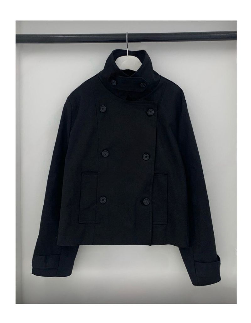 High neck double set up (3color) -Jacket