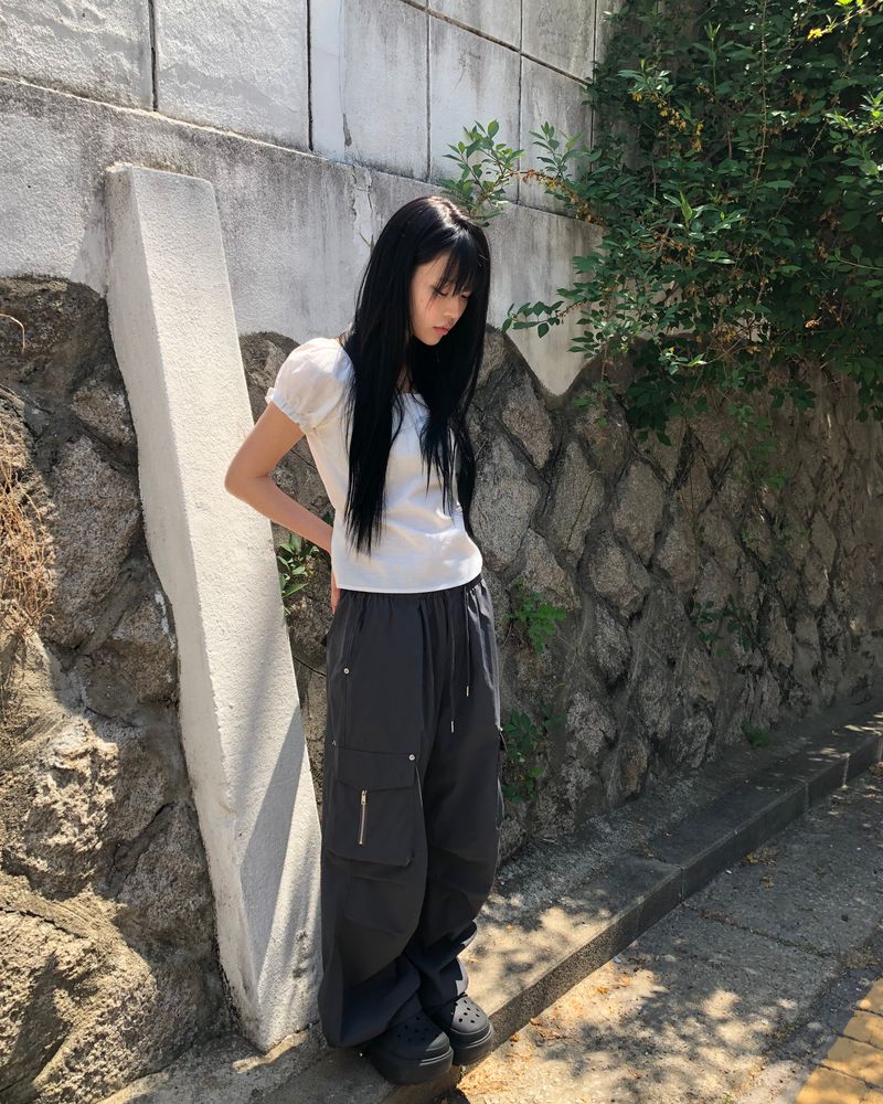 ベトン ナイロン カーゴ パンツ