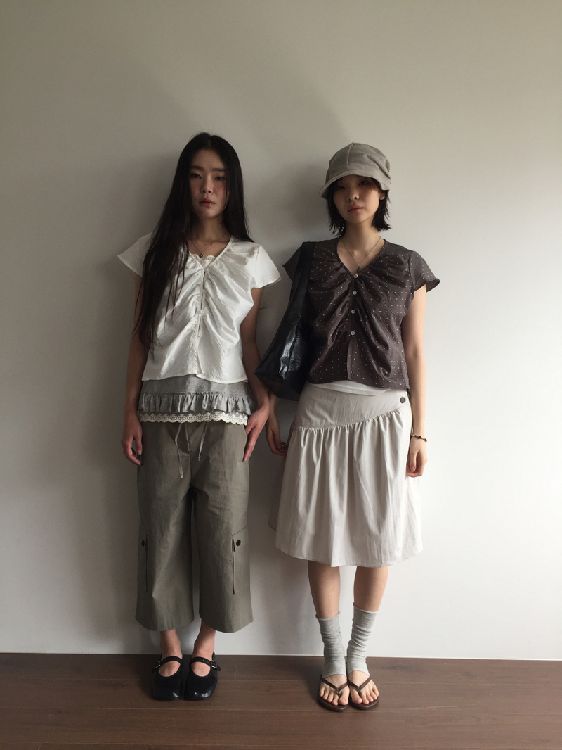 Sand Cargo 3/4 Pants (3color)