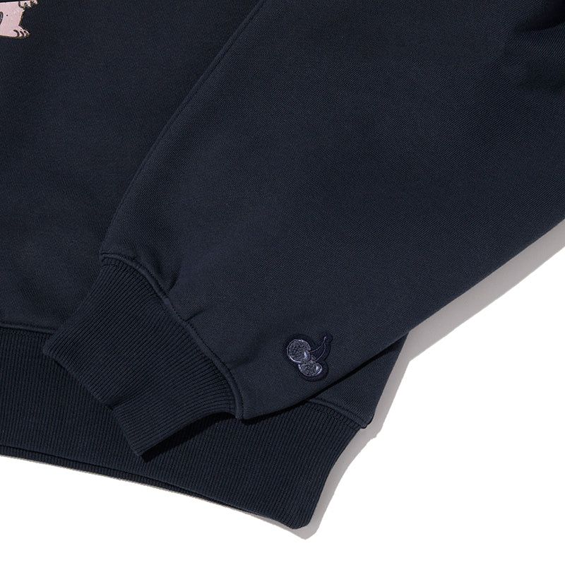 TROLLS VINTAGE GRAPHIC NAPPING SWEATSHIRT - NAVY