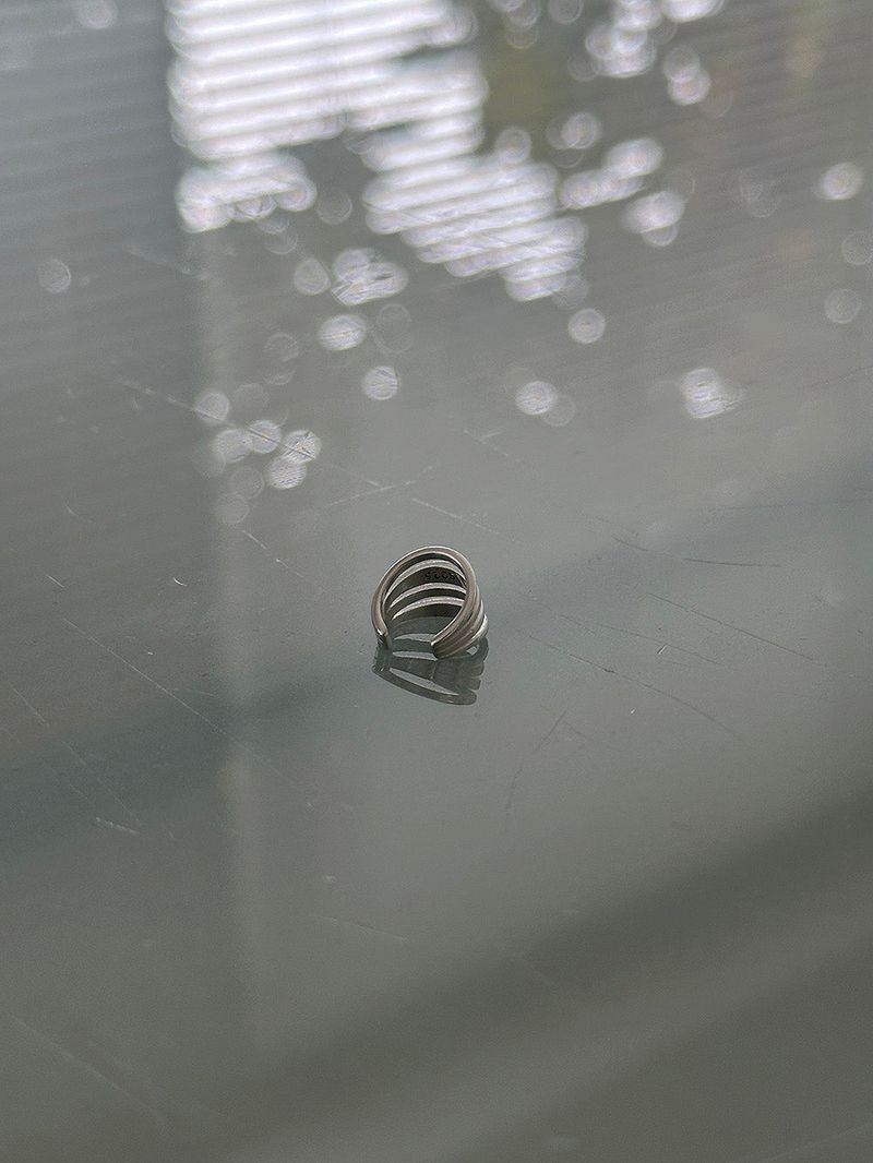 [925silver] 4Line earcuff