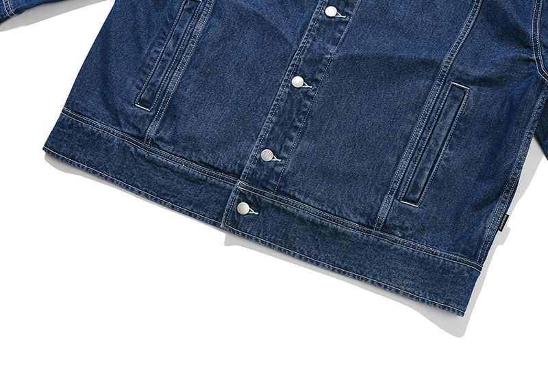 WIDE DENIM JACKET_BLUE