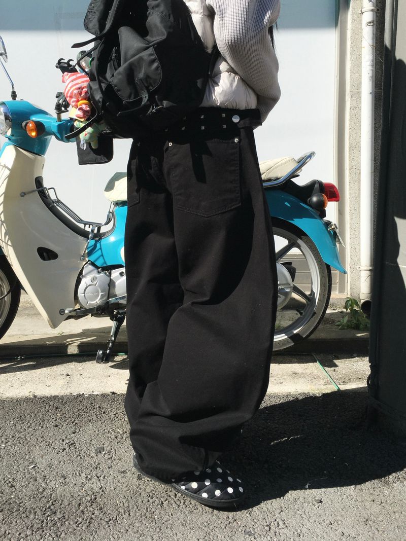 Kerry Backstud Belted Balloon Pants (2c)