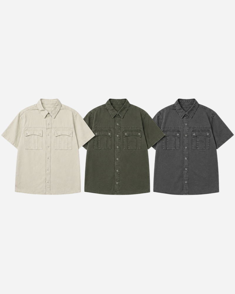 Drif Dyeing Short Sleeve Shirt