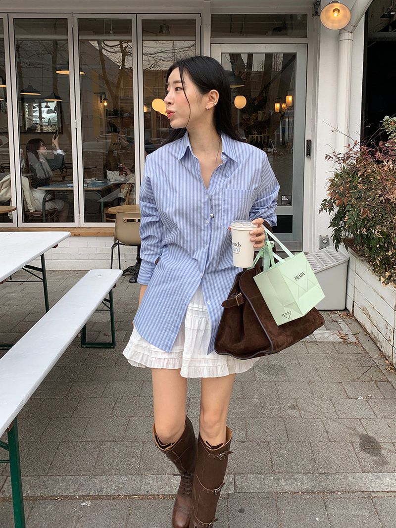 TRENDY APPAREL（トレンディー アパレル）の「[MADE] Forn frill banding skirt（Skirts）」