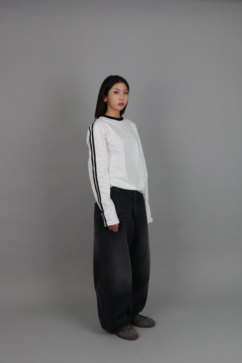 SIMON BALLOON DENIM PANTS