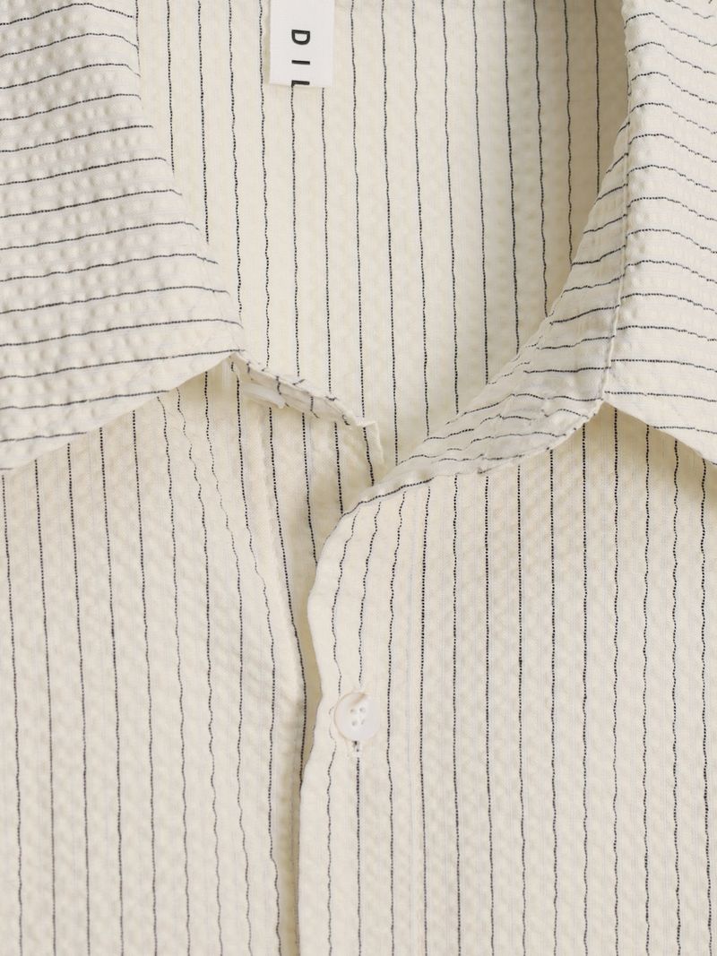 Cipher Cropped Short Sleeve Shirt (2 Colors)