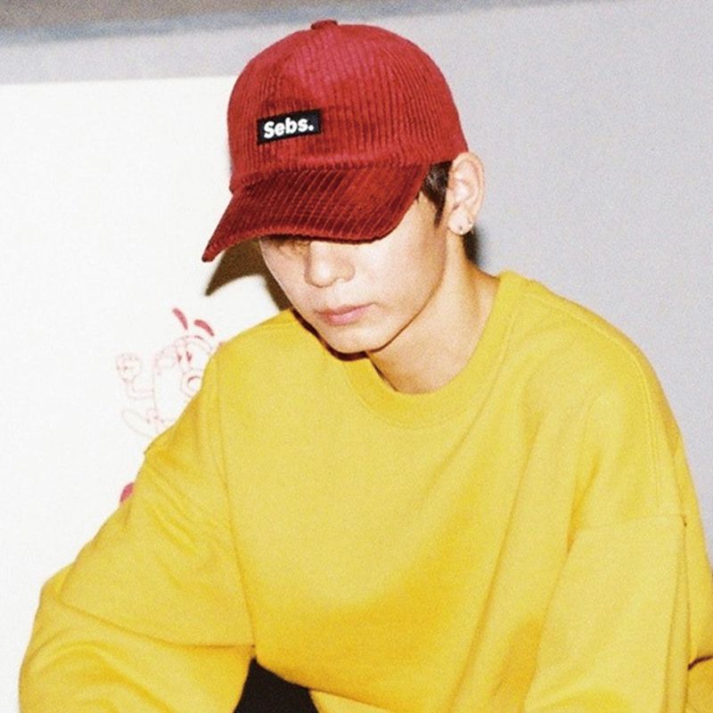 Sebs. CORDULOY ball cap-WHITE