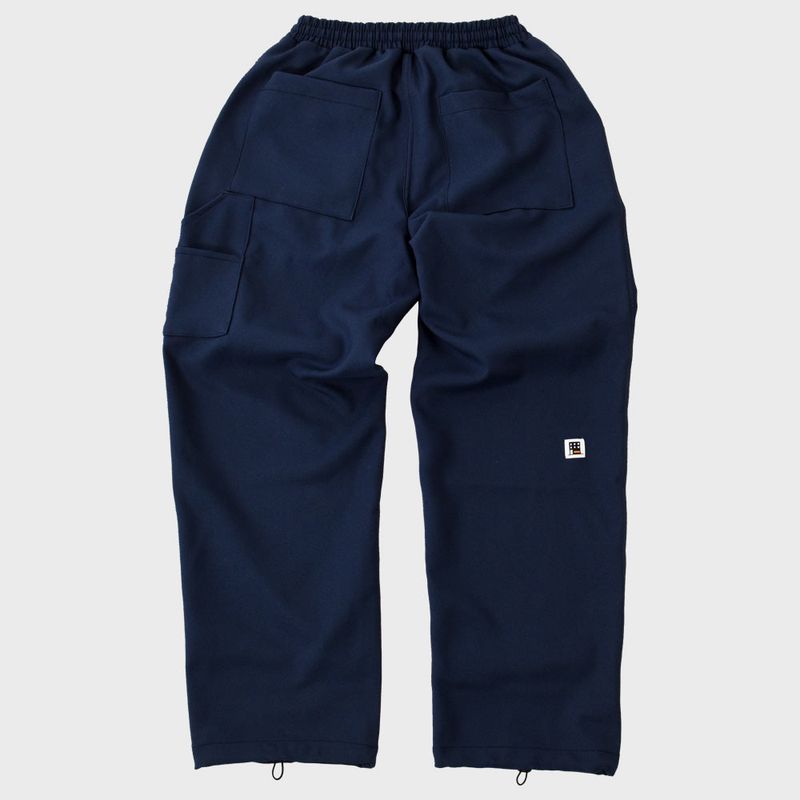 NUMBER EIGHT WIDE CARGO PANTS (NAVY)