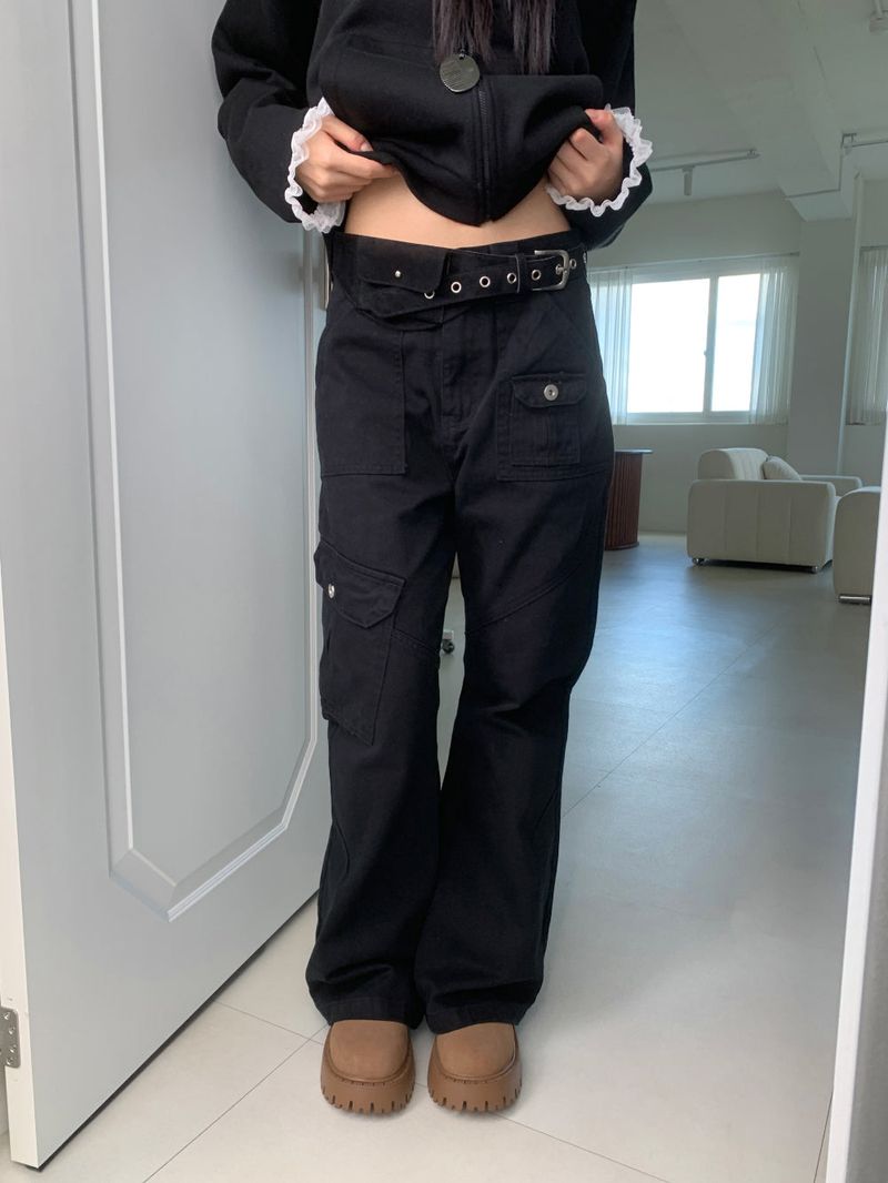 Wander Pocket Cargo Work Line Long Pants 
