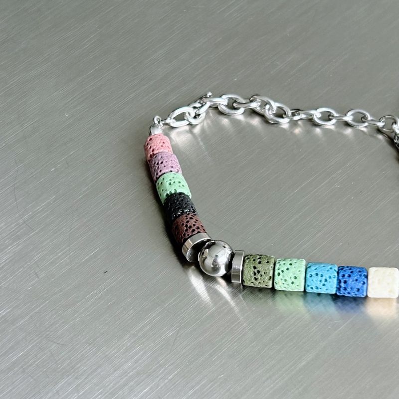 Colored Stone Bracelet