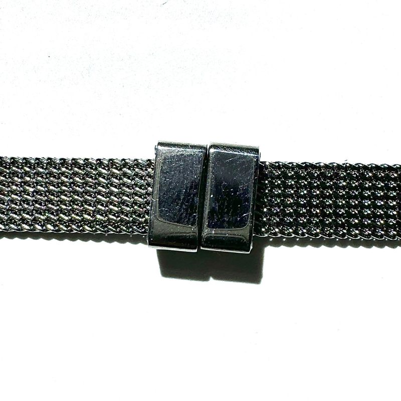 Silver belt bracelet