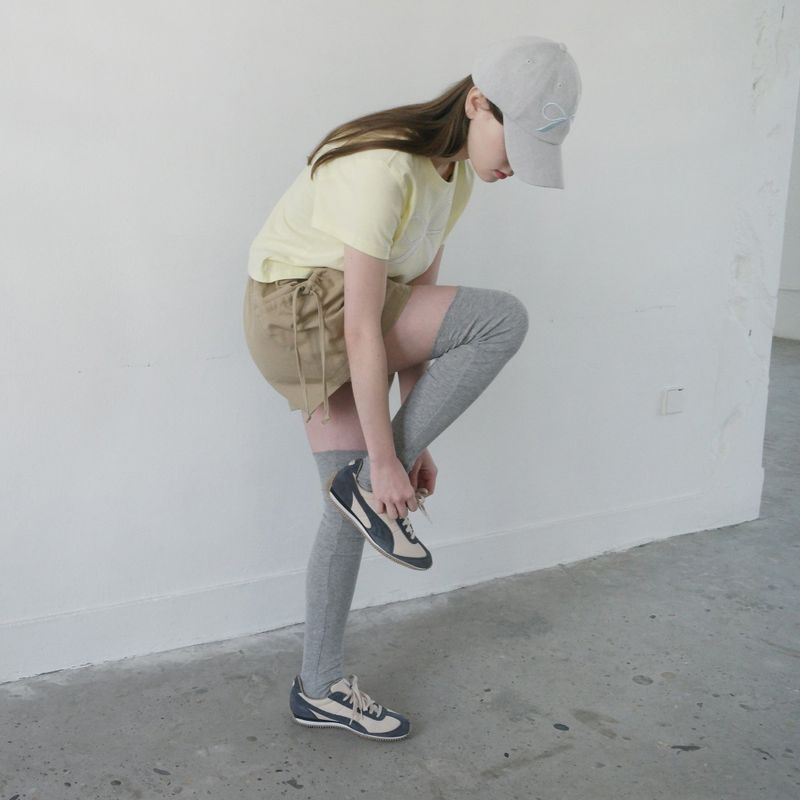 Gray Pigment Ribbon Cap