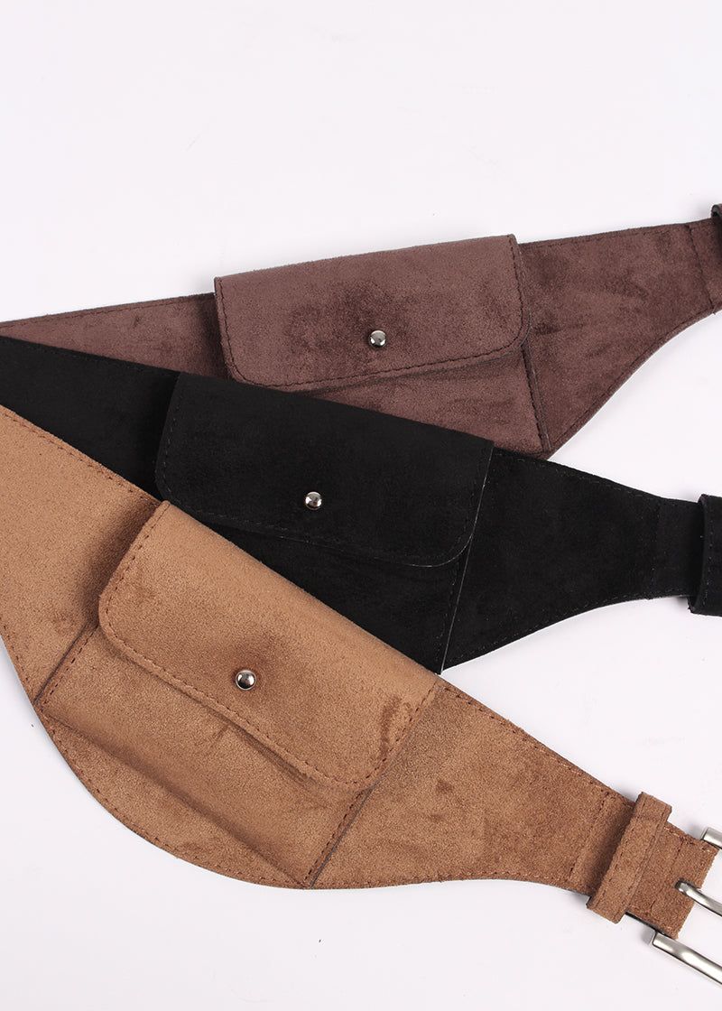 EYELET POCKET BELT