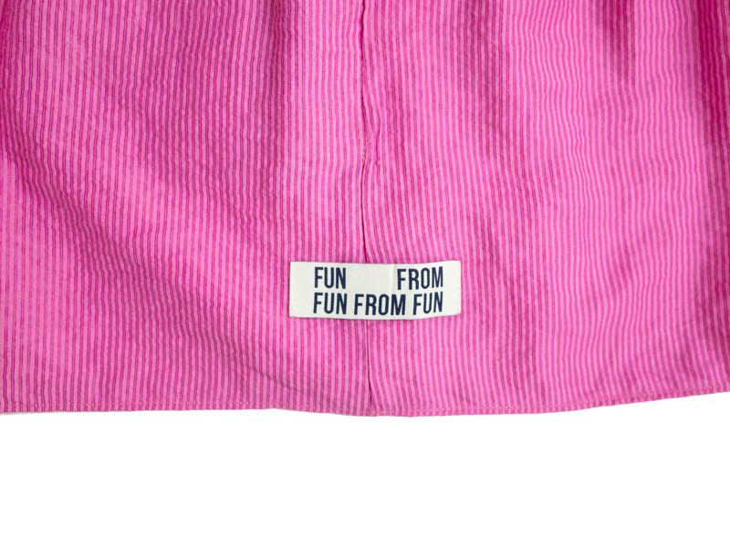 PIN STRIPE MINI SKIRT, PINK