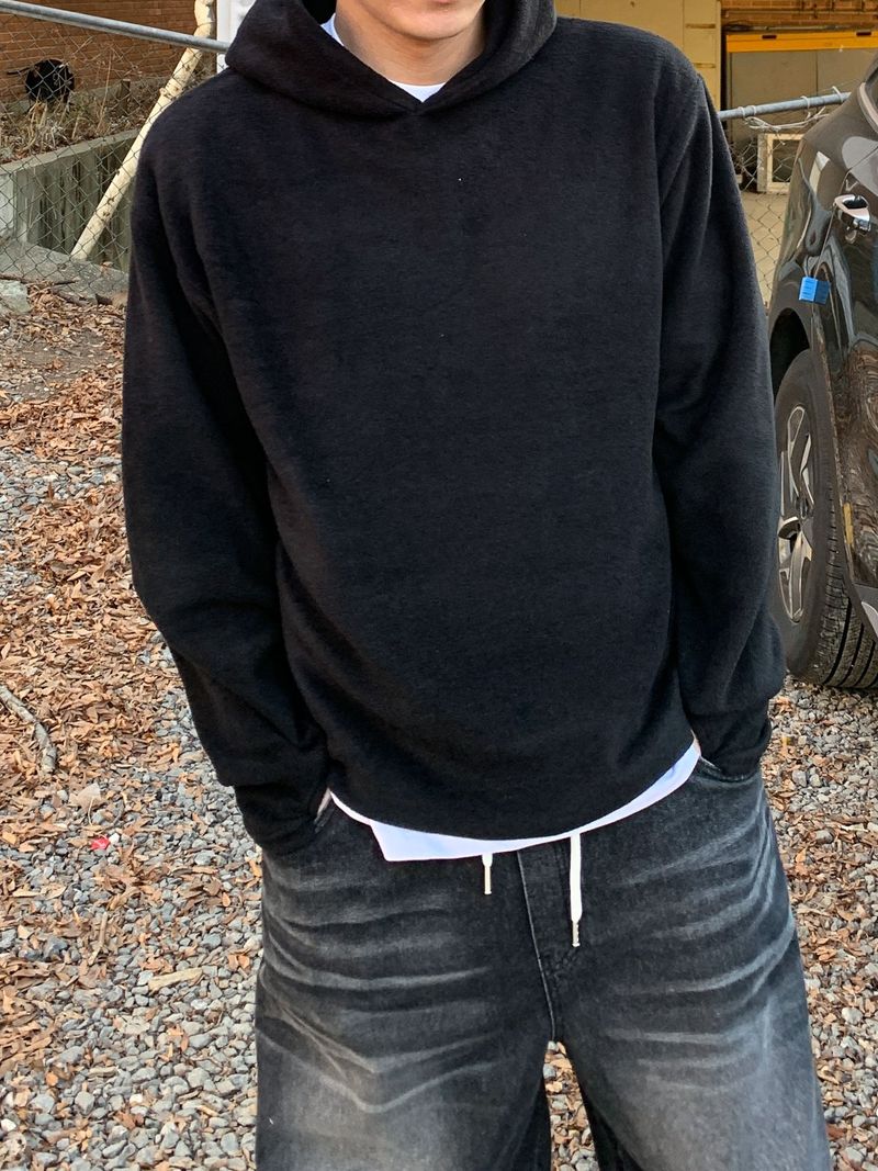  Ched fleece warmer hoodie