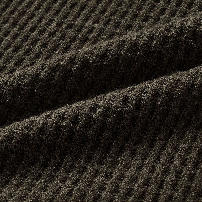 Big Star Warmer Henley Neck Hooded Knit 4C