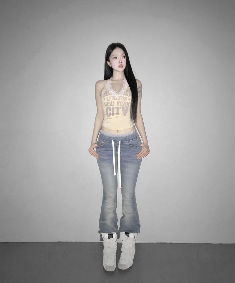 ブッシュ レース ホルタートップ(5colors)